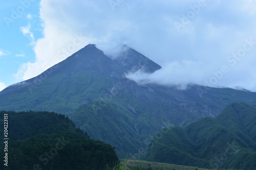 ムラピ山 インドネシア ジョグジャカルタ