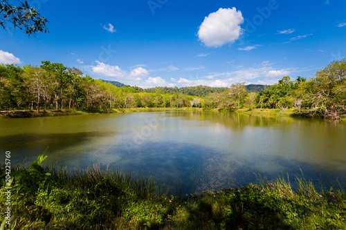 Lake in Krabi province Thailand