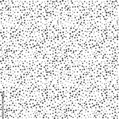Black and white vector pattern with dotted lines