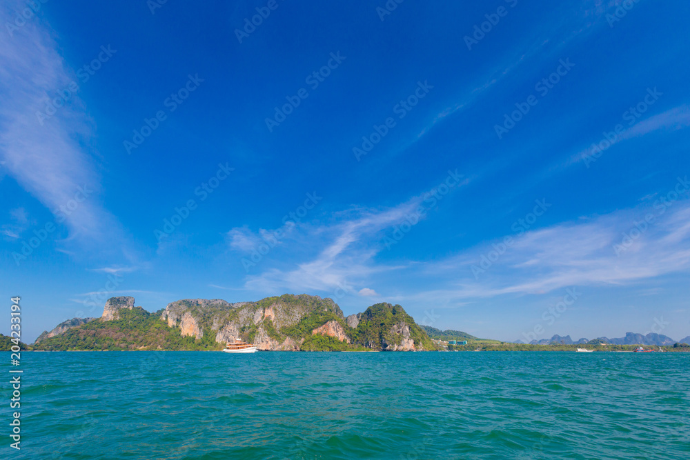 Seascape in Krabi Thailand