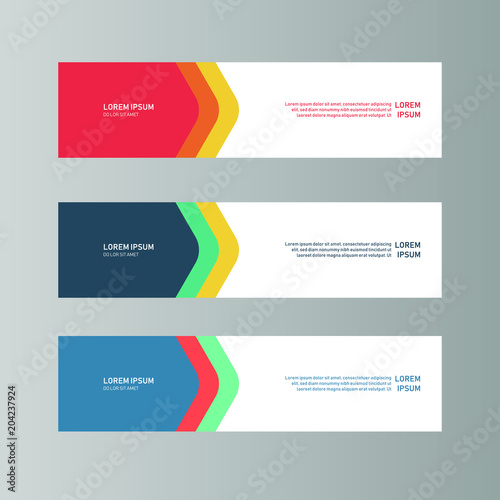 Simple Flat Banner Design