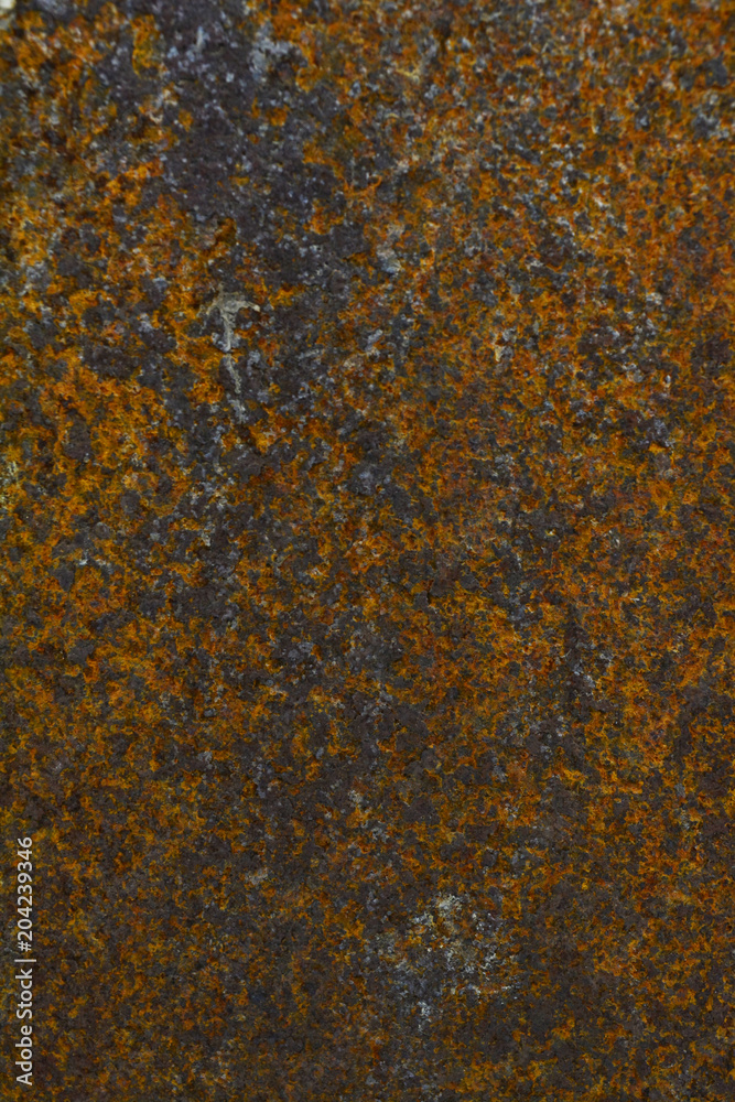 iron surface covered with a coating of rust iron surface covered with a coating of rust