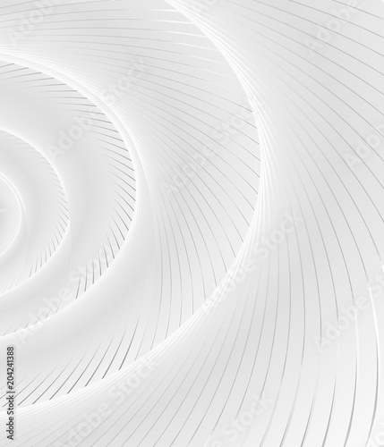 Abstract futuristic grey perspective vector background.