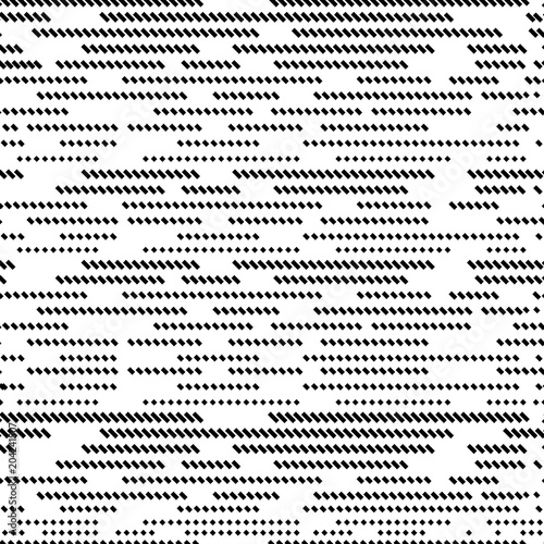 Dot glitch seamless pattern.