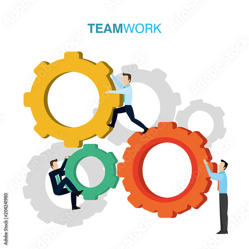 Business teamwork concept