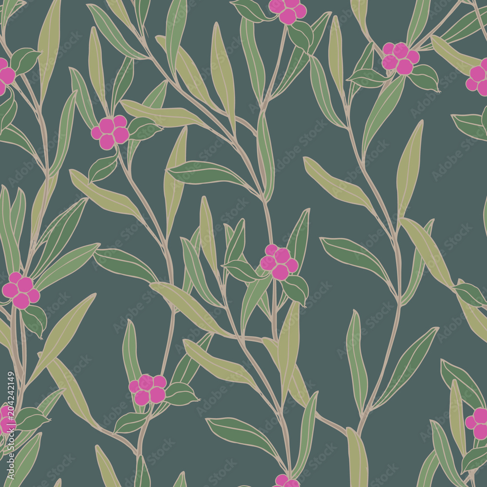 Abstract elegance pattern with floral background. Abstract elegance pattern with floral background.