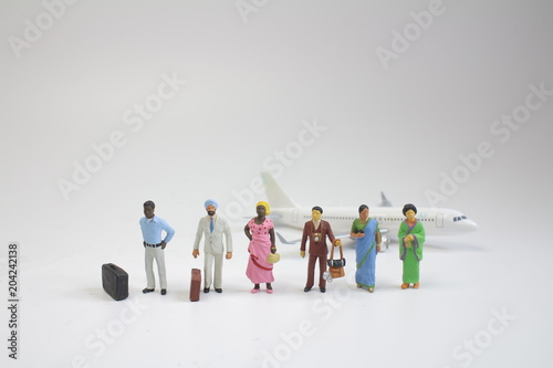  a foreigner of traveller at the  white board