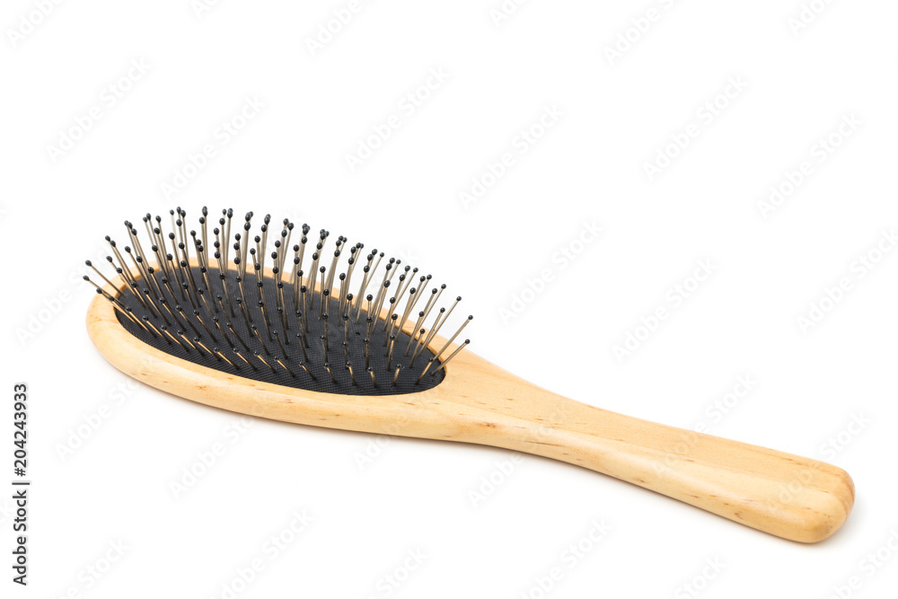 Comb on a white background Comb on a white background