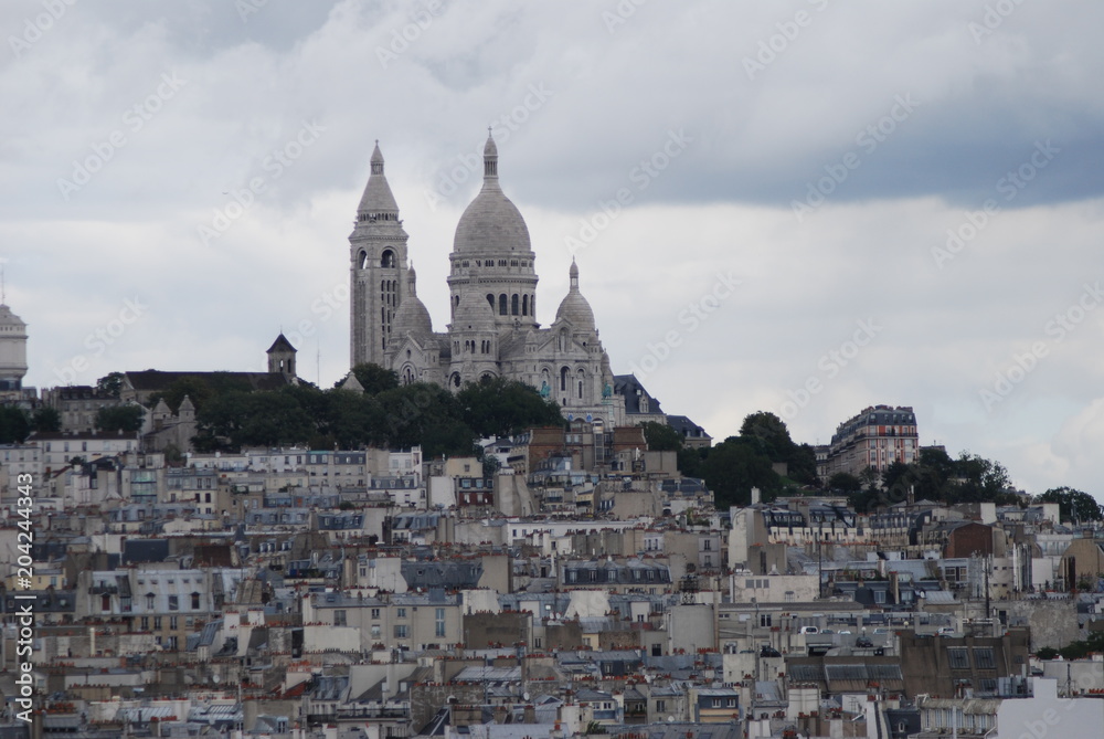  Sacré-Cœur; Paris; Montmartre; city; historic site; sky; tourist attraction