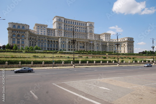  Romania; Palace of the Parliament; landmark; building; palace; sky
