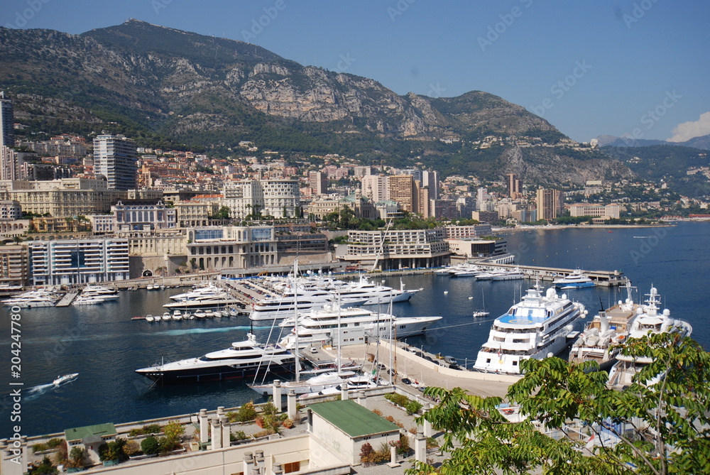  Monte-Carlo; Port de Fontvieille; marina; harbor; city; sea