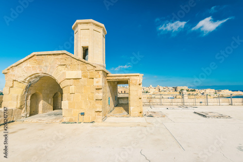 Upper barracks in Fort Saint Angleo, Malta
