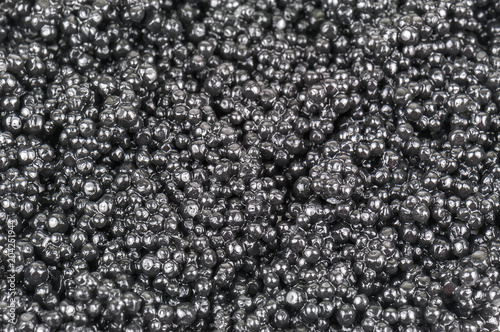 delicious black caviar texture