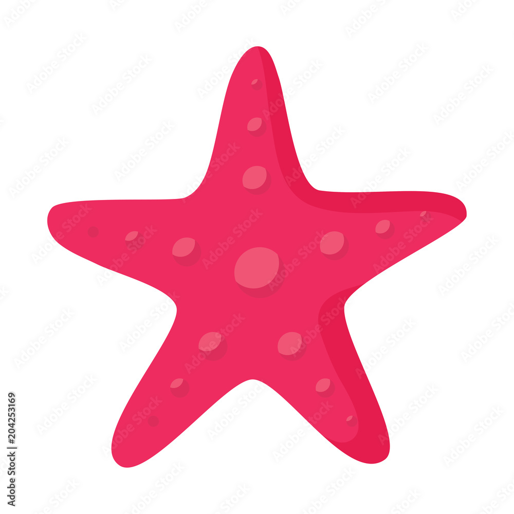 sea star icon over white background, vector illustration sea star icon over white background, vector illustration