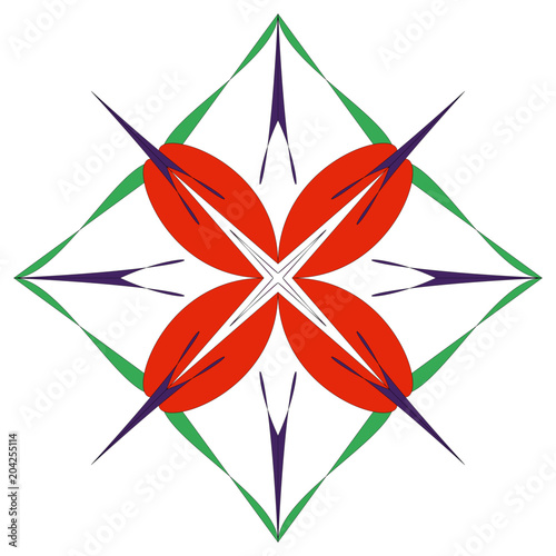 Buntes Mandala