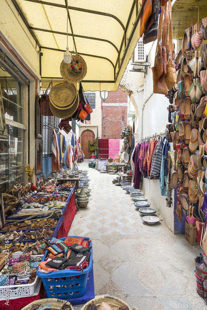 Obraz premium Typical arabic architecture in Asilah.