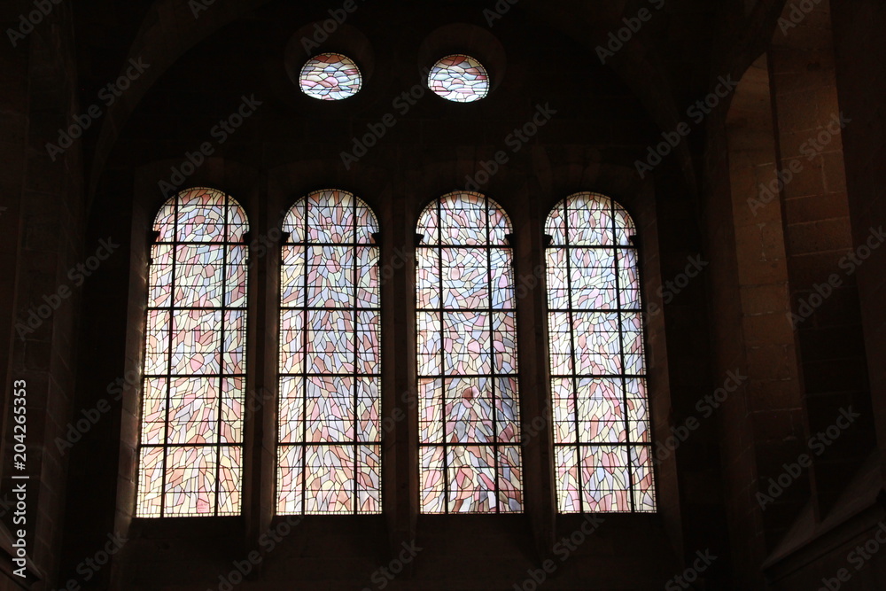 Vitraux de la cathédrale Saint-Vincent-de-Saragosse de Saint-Malo