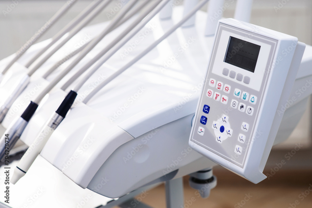 Close up macro shot of medical equipment at the dental clinic copyspace background layout profession occupation job service medicine healthcare consciousness teeth dentistry concept. Close up macro shot of medical equipment at the dental clinic copyspace background layout profession occupation job service medicine healthcare consciousness teeth dentistry concept.
