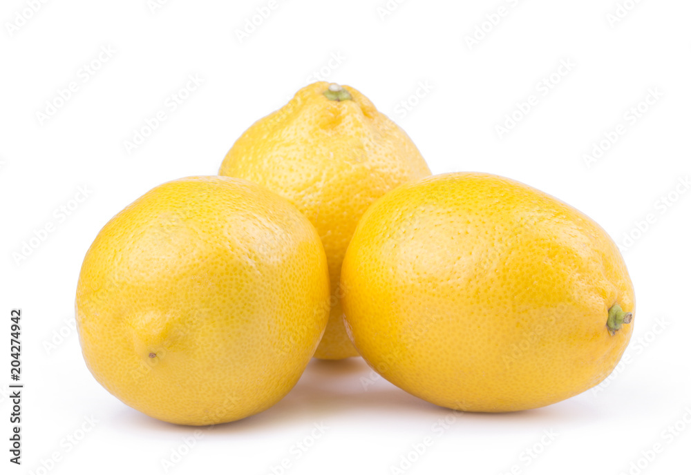 Lemon isolated on white background Lemon isolated on white background