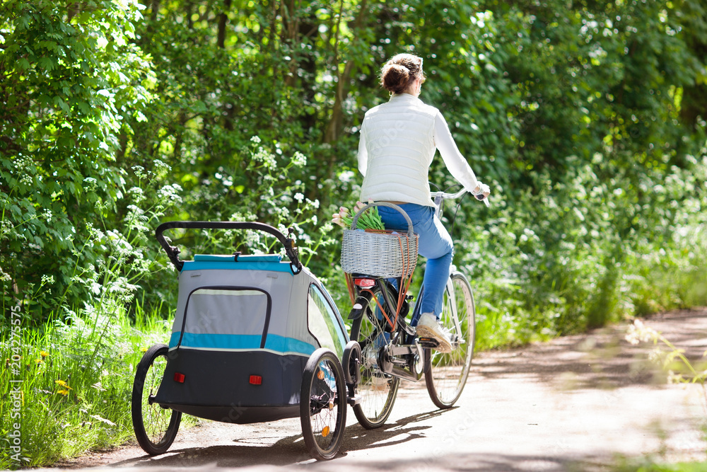 Mother and baby bike sale