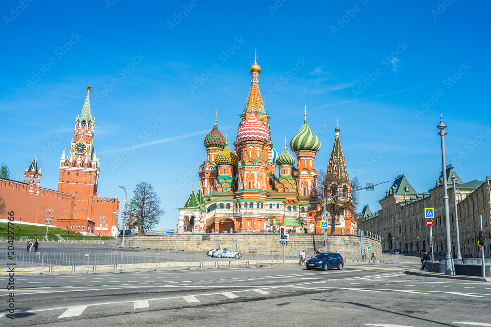 Saint's Basil cathedral at Moscow Saint's Basil cathedral at Moscow