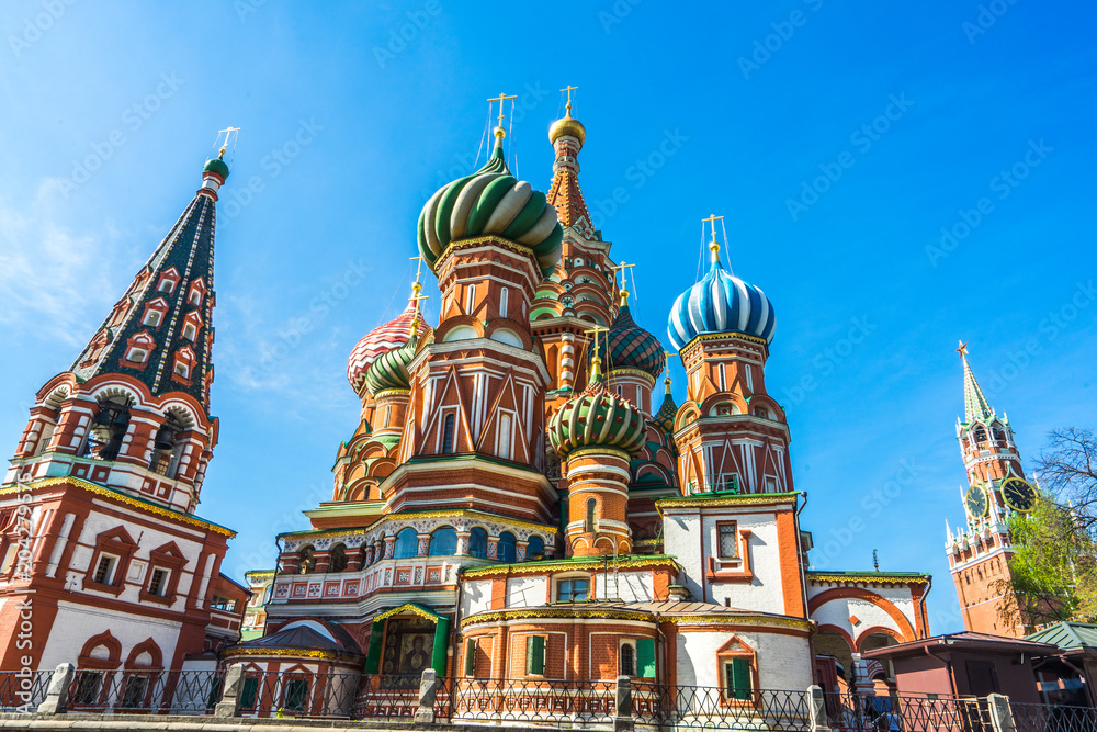 Saint 's Basil Cathedral in Moscow