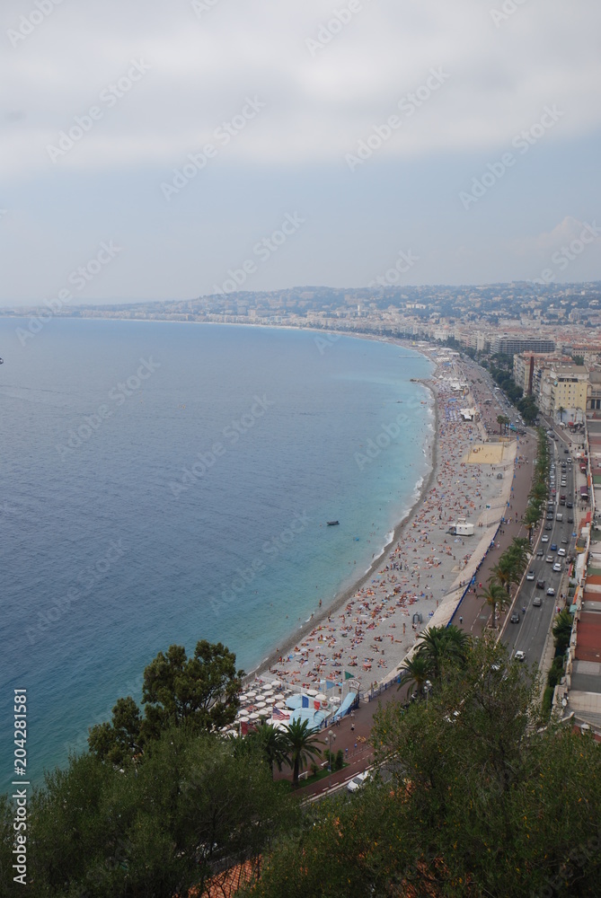  Promenade des Anglais; Nice; sea; coast; body of water; sky