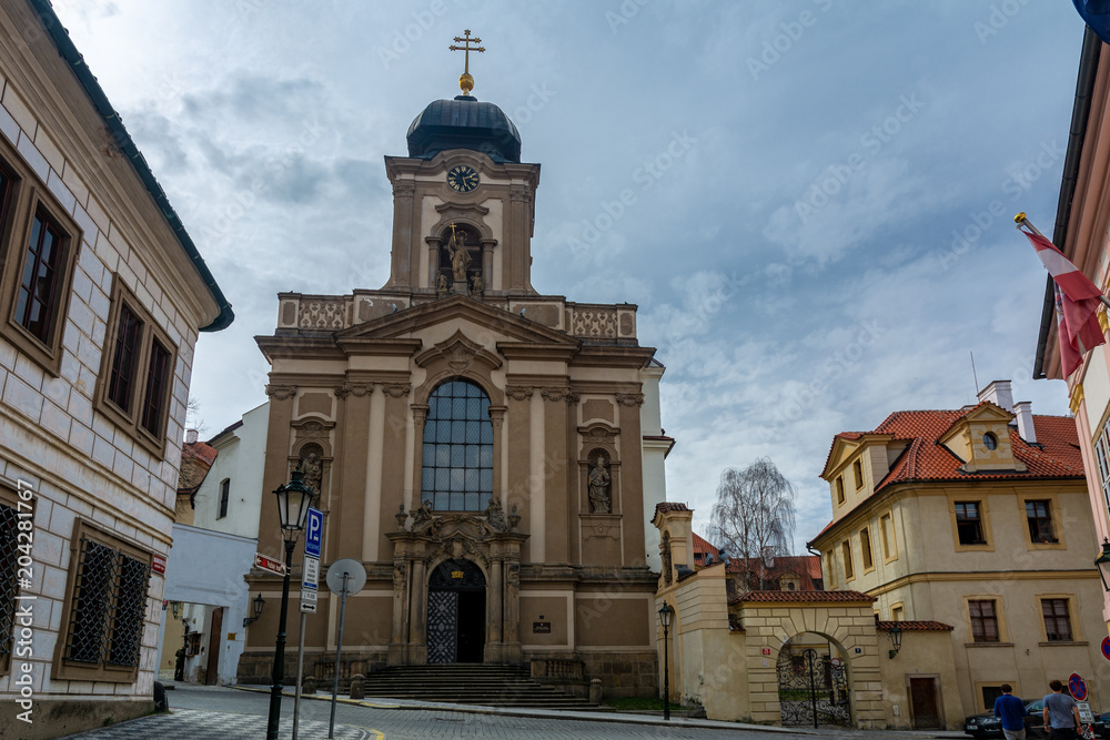 Church of St John of Nepomuk in Prague