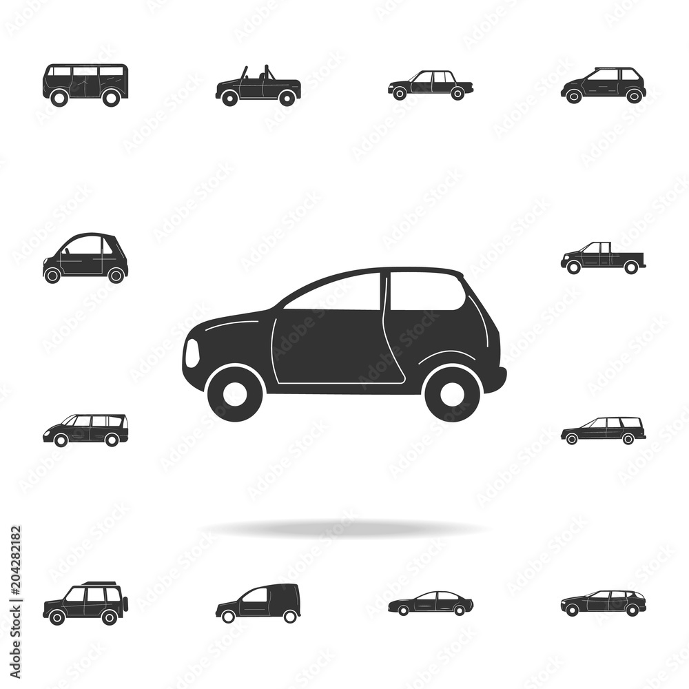 minivan car icon. Detailed set of cars icons. Premium graphic design. One of the collection icons for websites, web design, mobile app minivan car icon. Detailed set of cars icons. Premium graphic design. One of the collection icons for websites, web design, mobile app