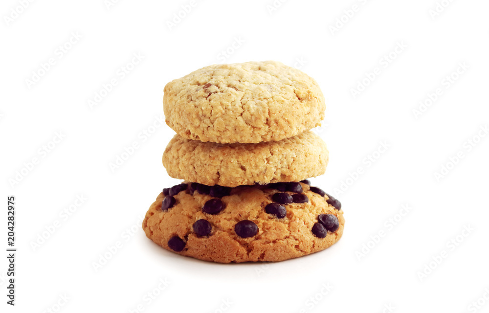 cookies isolated on white background cookies isolated on white background