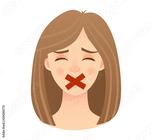 emotions of womans face