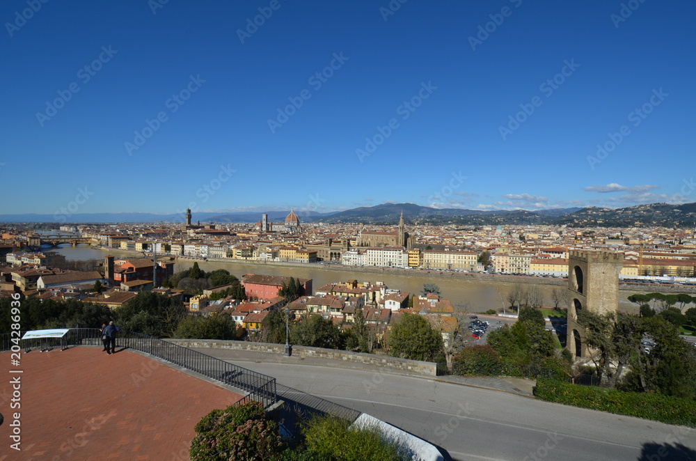  Florence; sky; city; residential area; urban area
