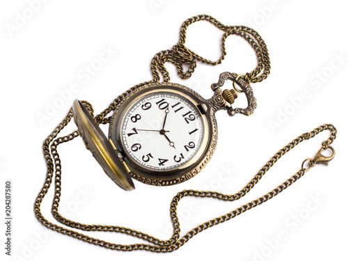 pocket watch isolate
