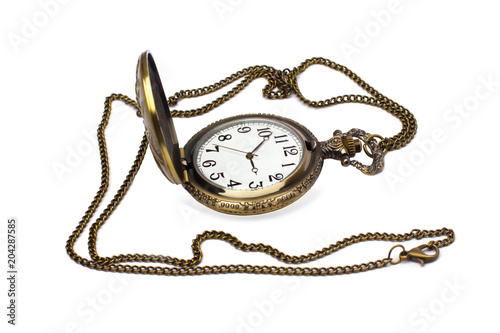 pocket watch isolate