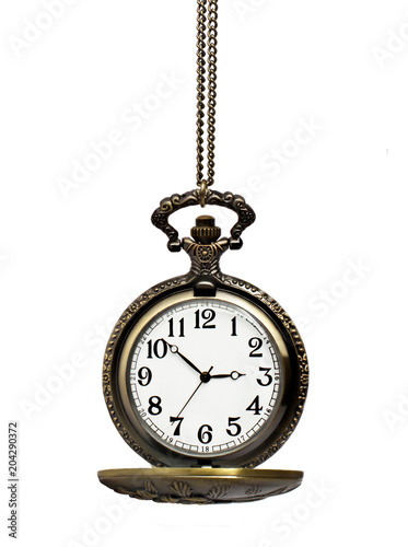 pocket watch isolate