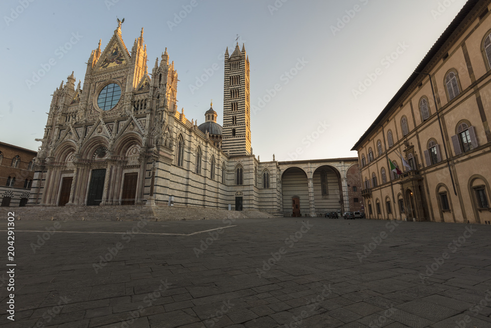 Duomo di Siena in Morning 