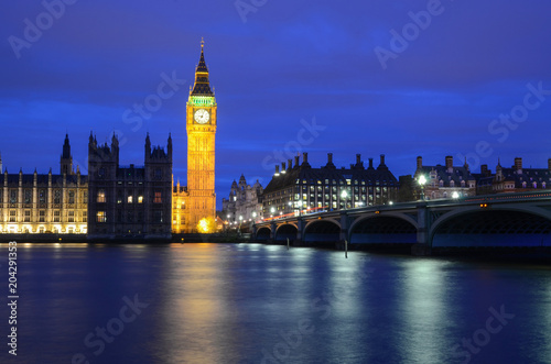 Big Ben  Houses of Parliament  London  England  uk
