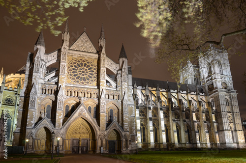Westminster Abbey church, London, England, UK
