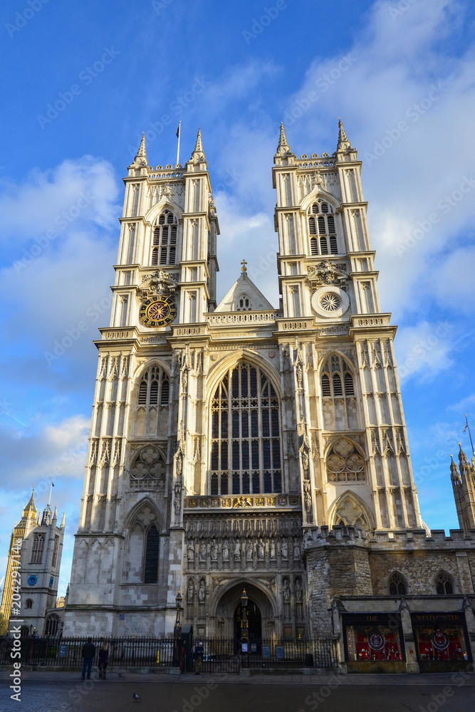 Westminster Abbey church, London, England, UK