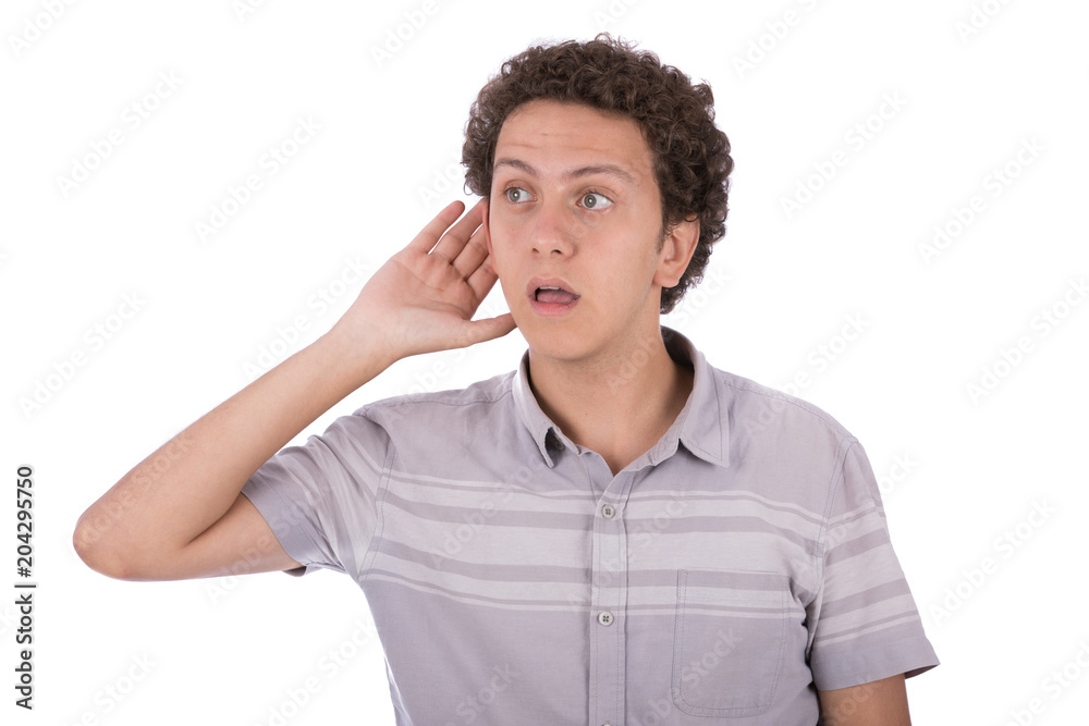 trying to hear trying to hear