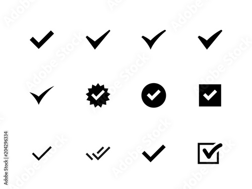 Check Mark icons different sizes