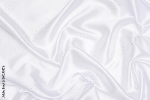 Abstract white drapery cloth, Pattern and detail grooved of white fabric for background and abstract