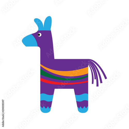 Traditional mexican pinata
