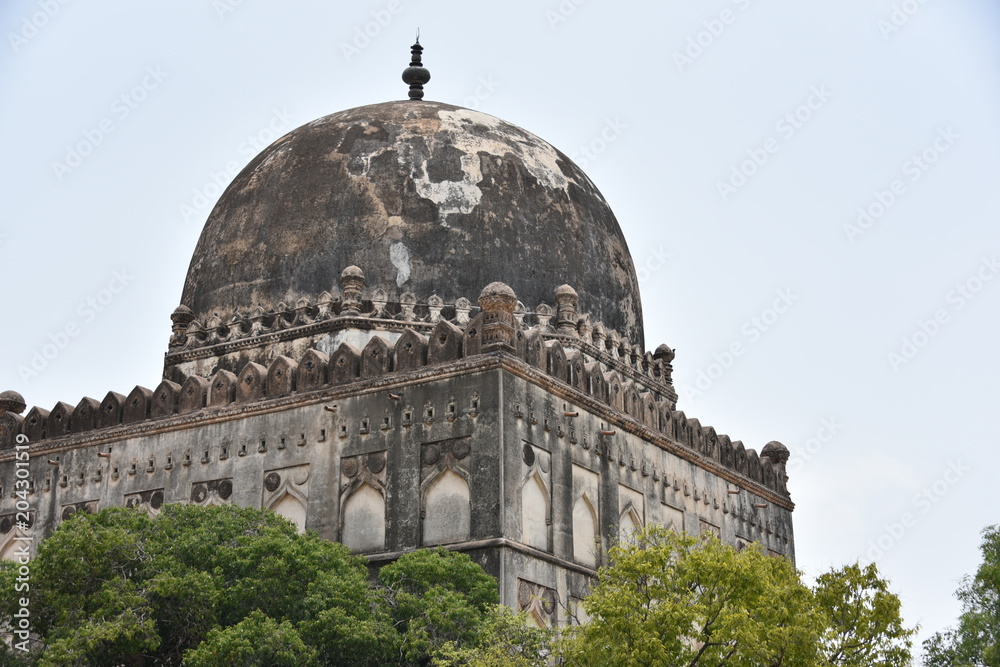 Fototapeta premium Bahmani tombs monuments and ruins, Bidar, Karnataka, India