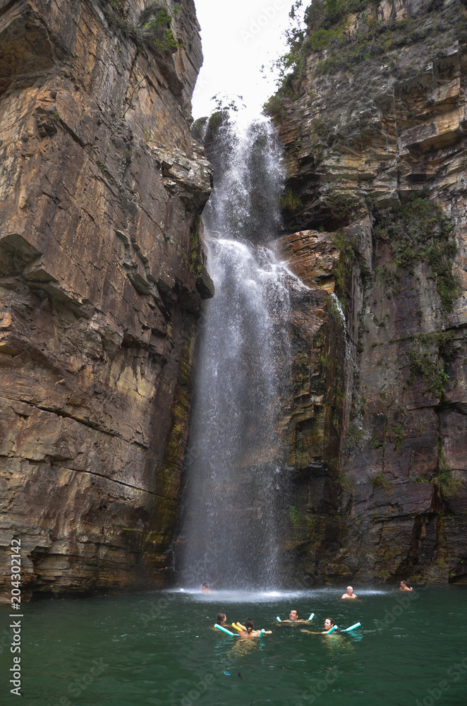 Naklejka premium cachoeira