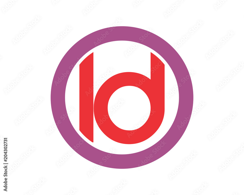 circle initial typography typeset logotype alphabet font image vector icon logo symbol
