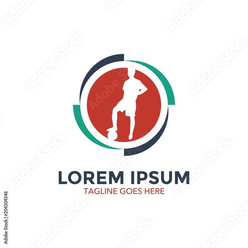 unique soccer logo