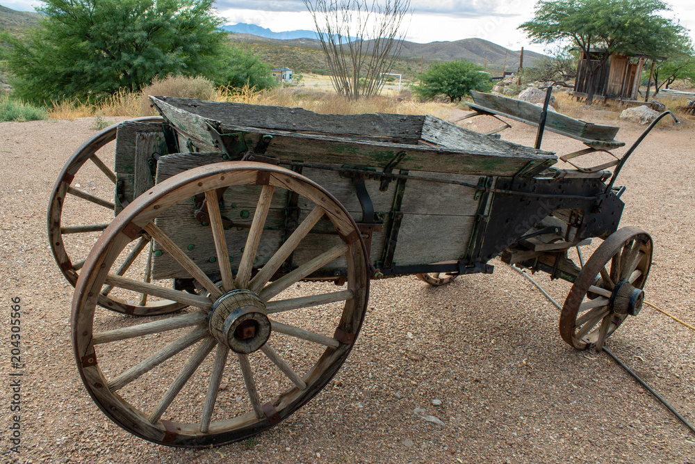 Old Mining Wagon 03