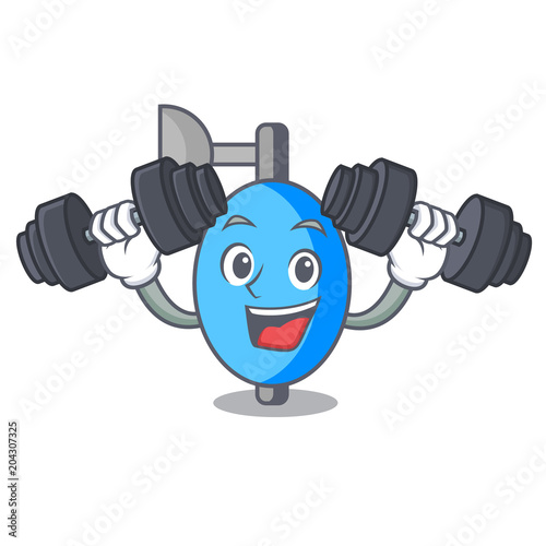 Fitness ambu bag character cartoon