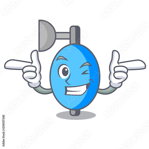 Wink ambu bag character cartoon